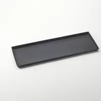 product of American Metalcraft HCSS248 Rectangular Pizza Pan, 24" L x 8" W x 1" H, Hard-Coat Aluminum