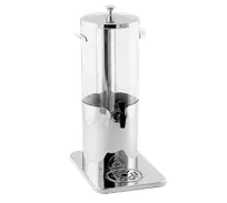 product of American Metalcraft JUICE5 Juice Dispenser, 5.3 Qt, 16x9x14 in, Polycarbonate Body, Steel Frame