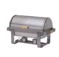 product of American Metalcraft MACTOP Applause Replacement Lid, 8-Quart Rectangular Stainless Steel for Chafer