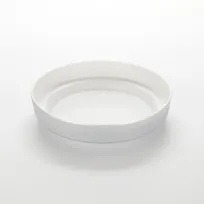 product of American Metalcraft MSEA10S Seafood Tray - 10" Diameter Silver Melamine Plastic Serving Tray