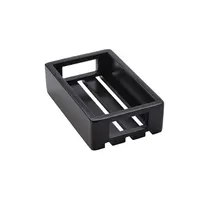 product of American Metalcraft MWH1 Wooden Serving & Display Crate, Rectangular Espresso, 10-1/8" L