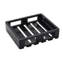 product of American Metalcraft MWH2 Wooden Square Serving & Display Crate, Espresso, 11-5/8" Length, Solid Wood Construction