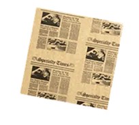 product of American Metalcraft PPCN1616 - Fry & Basket Paper Liner, 16" x 16" Square, Newsprint Paper - 1000/Pack