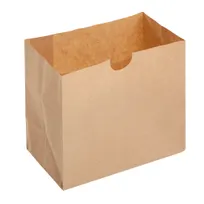 product of American Metalcraft SBN4 Snack Bag 4-1/4" L x 2.5" W x 3-3/4" H Grease-Resistant Disposable Natural - 250/Pack
