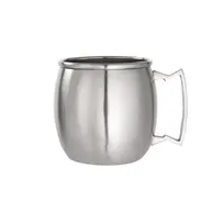 product of American Metalcraft SM16P Moscow Mule Mug - 16 Oz Stainless Steel Metal Mug, Cocktail Drinkware