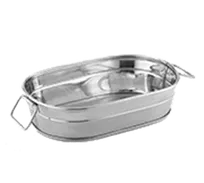 product of American Metalcraft STUB69 35-oz Tub, 8-5/8" L x 5-1/2" W x 2-1/2" H, Stainless Steel Satin/Mirror