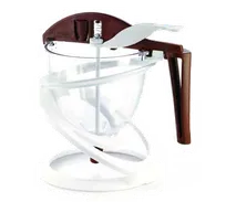 product of Louis Tellier ACC086 Batter Dispenser - 5-1/2" H x 5" Ø, 27 oz, PC, Nylon Base, 4 mm/7 mm/10 mm Nozzles