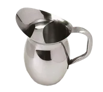 product of American Metalcraft BPG67 Metal Pitcher - 68 oz, Ice Guard, 5″ Dia x 8-3⁄4″ H, Steel