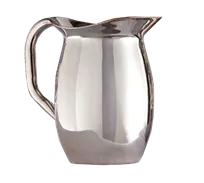 product of American Metalcraft DWP44 Bell Pitcher, 44 oz Double-Wall Stainless, 4--1/2" x 8-⅛" H, Mirror