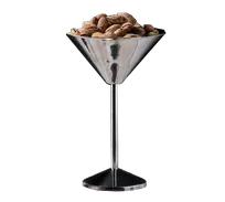 product of American Metalcraft MART1 Martini Glass Server, 10 oz, 5-7/8" Diax8-1/4" Hx2-1/2" D, Stainless Steel