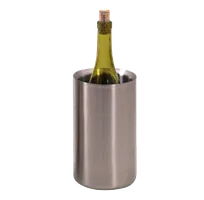 product of American Metalcraft SWC48 Wine Bucket Cooler, 4-3/4" Dia x 7-5/8" H, Insulated Steel, 1-Bottle