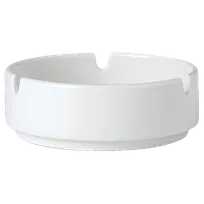 product of Steelite 11010479 - Stacking Ashtray, 4" x 1.25", Ceramic Vitrified, Oven Safe 530°F/275°C - 1 Dozen