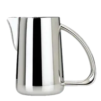 product of Steelite 5350S130 Pitcher, 1.75 Qt, 8.5" x 4.625" x 7.0", 18/10 Steel Handle, Kamina Finish