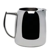 product of Steelite 5600J110 Water Jug with Ice Guard, 2.0 Qt (61 oz), 5.709" Height, La Tavola Metal Holloware