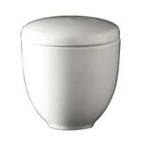 product of Steelite 6327P450 - Porcelain Cup w/Lid, 6.25 oz, 4.0" x 2.25", 465°F, Liebrandt & Ozorio - 24/Case