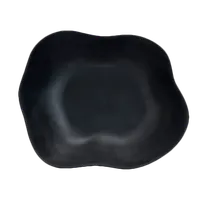 product of Steelite 7000DD005 - 6.75 Qt 16" x 13" x 5" Melamine Salad Bowl, Black, Dishwasher Safe - 6/Case
