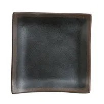 product of Steelite 7199TM009 Square Melamine Plate, Greystone Gray, 5.625" x 5.625" x 0.75", - 1 Dozen