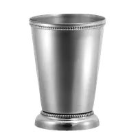 product of Steelite 7340MW004 Mint Julep Tumbler, 12 oz (3.25" x 4.5"), Stainless Steel, Cocktail Art - 1 Dozen