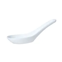 product of Steelite 82000AND0428 - Chinese Soup Spoon, 5.375" x 1.75" x 1.75", Bone China, Whiteware - 1 Dozen