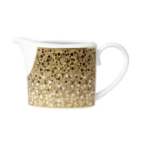 product of Steelite 82120AND0340 Milk Jug 7.75 oz 5.75"x2.5"x3.25" Bone China Fizz Black Grey - 1 Dozen