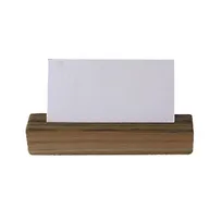 product of Steelite DWFB11523AG Large Menu Card Holder, 1" x 1" x 4.5" H, Ash Grey Wood, DW Haber, - 1 Dozen