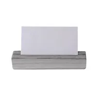 product of Steelite DWFB11523GW Large Menu Card Holder, 1" x 1" x 4.5" H, Grey Wash Wood - 1 Dozen