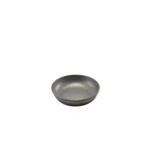 product of Steelite GWSCP16V 6" Round Stainless Steel Coupe Plate, Vintage Look, Dishwasher Safe - 1 Dozen