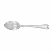 product of Steelite WL3529 Demitasse Spoon, 4-1/2" Length, 18/0 Stainless Steel, Walco Lisbon Finish - 1 Dozen