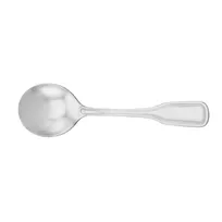 product of Steelite WL6612 Soup Bouillon Spoon, 6-1/4" Mirror-Finish 18/0 Stainless Steel, Saville - 1 Dozen