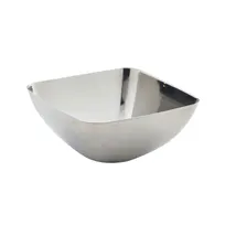 product of Steelite GWSBSQ18 Square Snack Dish, 6 oz, 3.5" x 3.5" x 1.625" Stainless Steel - 24/Case