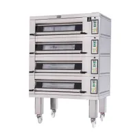 product of Doyon 2T4 54" Electric Artisan Stone Four-Deck Oven w/ 8-Pan Capacity, 600°F Max. Temp.