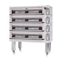 product of Doyon 3T4 73" Electric Artisan Stone Four-Deck Oven w/ 12-Pan Capacity, 600°F Max. Temp.
