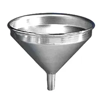 product of American Metalcraft 913 Funnel - 2qt (64oz), 9-1/8" Top, 16ga Spun Aluminum, Air Vents