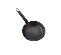 product of American Metalcraft BSFP10 Fry Pan - 10" Diameter Black Steel Uncoated, Induction, Oven/Broiler Safe