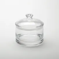 product of American Metalcraft JPC49 Clear Polycarbonate Storage Jar with Lid, 49-Oz Capacity