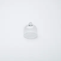 product of American Metalcraft LFTD3 Dome Cover, Clear Polycarbonate Round Cloche, 3-3/8" Diameter, 2"-7" Size