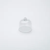 product of American Metalcraft LFTD4 Dome Cover Cloche, 4-1/8" Diameter Round Clear Polycarbonate Plastic