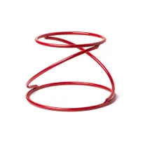product of American Metalcraft LWUSR Contempo Pizza Stand, 7"/9" Dia, 7" H, Red Swirl Wrought Iron, Hand Wash