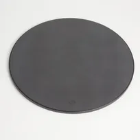 product of American Metalcraft PSB16 Pizza Stone - 16" Round Black Nera Nano Enamel, Heat Retention Baking Surface