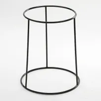 product of American Metalcraft RSR10 Pizza Stand- 8-3/8" Top/9-7/8" Bottom/11-3/4" H Rubber Coated Steel