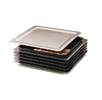 product of American Metalcraft SQ600 Separator, 8½" x 8½" 14‑Gauge Aluminum, Serve/Stack 6" Pans