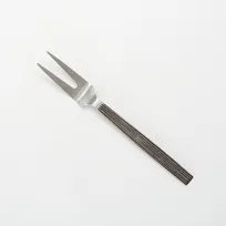 product of American Metalcraft WVAF10 Cold Meat Serving Fork, 10" Wavy Aged 18/0 Stainless Steel