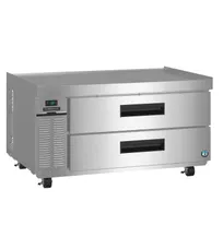 product of Hoshizaki CR49B-L 49" 2 Drawers Refrigerated Chef Base, Marine Edge Steel Top, 1/5 HP, ENERGY STAR