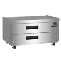 product of Hoshizaki CR49B 49" 2 Drawers Refrigerated Chef Base, Stainless Steel Top, 1/5 HP, ENERGY STAR