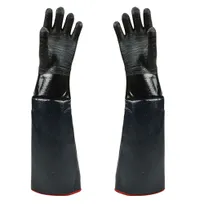 product of AllPoints 1331743 Heat Resistant Gloves - 26" , 500°F Protection, Liner, Neoprene Coating - 1 Pair