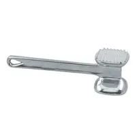 product of Browne USA 574726 Commercial Meat Tenderizer, 2-1/2" Face, 10-1/2" O.A.L., Coarse/Fine Cut, Aluminum Handle & Head, Manual Operation