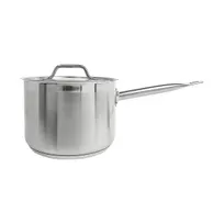 product of Thunder Group SLSSP4045 Sauce Pan, 4-1/2 Qt, 8-3/8" Dia. X 5-3/4" Height, 7-7/8" Welded Hollow Handle