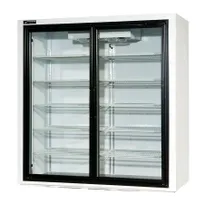 product of Powers BR70LGD Merchandiser Refrigerator - 70"W 66 cu.ft., Two-Section