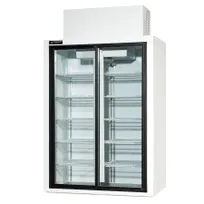 product of Powers BT52LGD Merchandiser Refrigerator - 52" Wide, 49 cu. ft., 2-Section, Sliding Glass Doors
