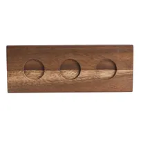 product of Steelite 6525T183 Flight Serving Paddle, 9.0" x 3.375" Wood Underliner, Beer/Wine Tray - 1 Dozen